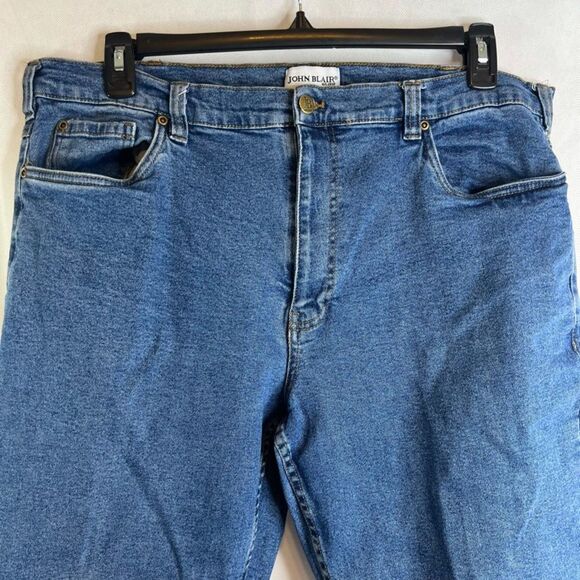 John Blair Medium Wash Casual Basic Jeans Size 40S/27 - Picture 3 of 7